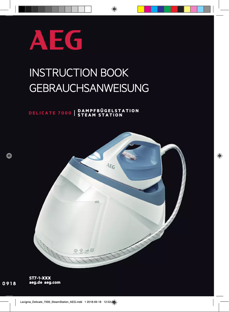 Page 1 de la notice Manuel utilisateur AEG ST7-1-2DB