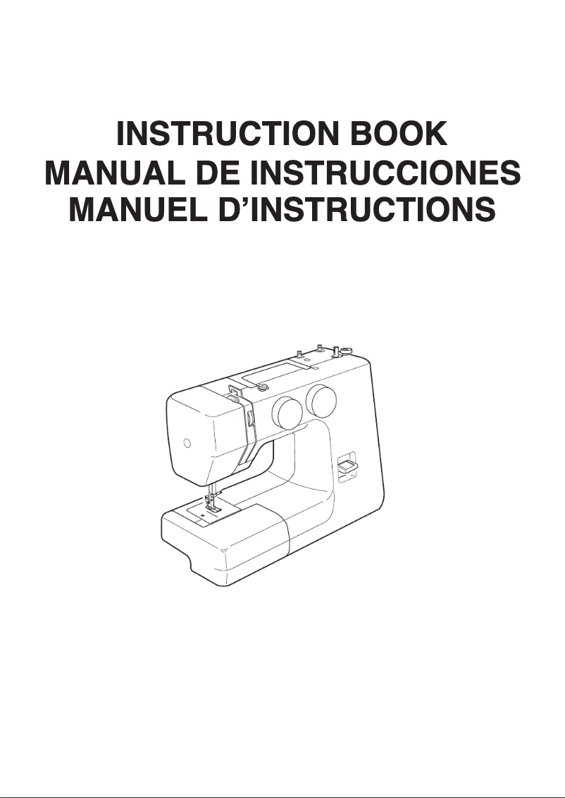 Page n°1 - Manuel utilisateur Janome 311PG
