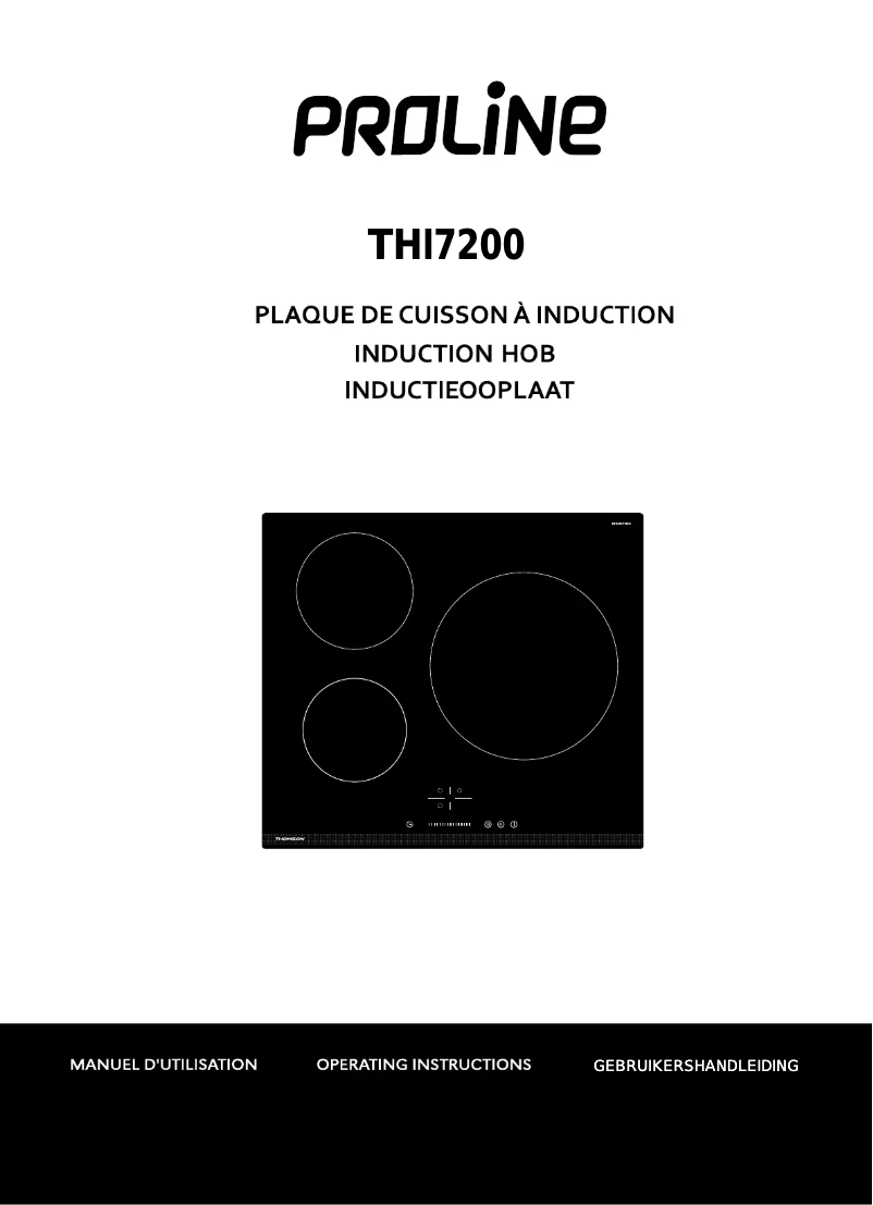 Page 1 de la notice Manuel utilisateur Proline THI7200