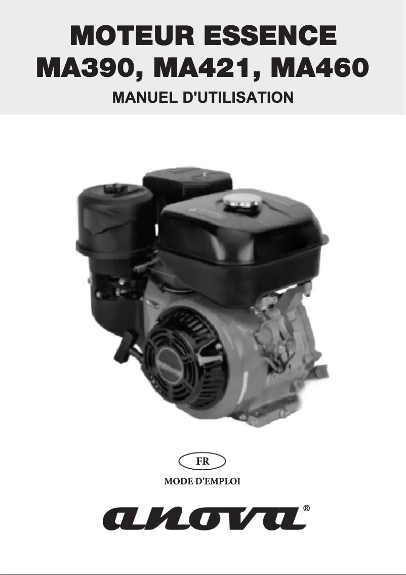 Imagen de la primera página del manual del dispositivo MA390