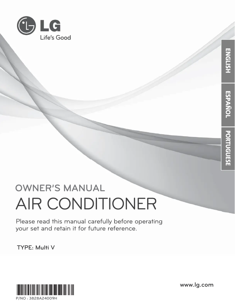 Image de la première page du manuel de l'appareil ARUN140LN3