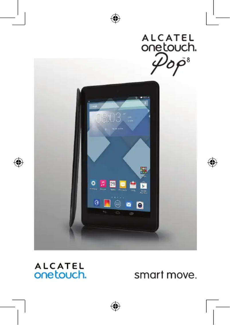 Page n°1 - Manuel utilisateur Alcatel One Touch Pop 8