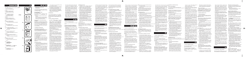 Page 1 de la notice Manuel utilisateur Philips Intenza+