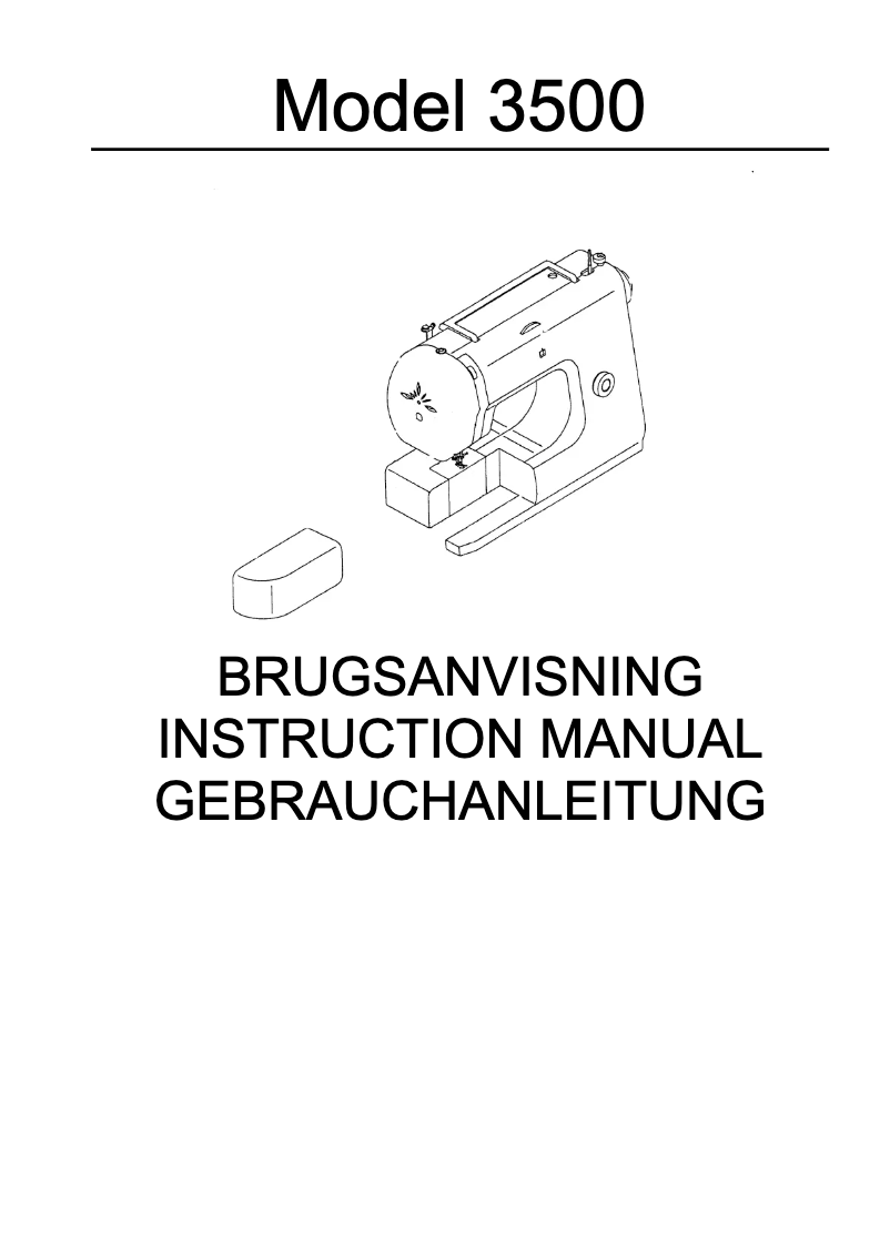 Page 1 de la notice Manuel utilisateur RCE EVA Royal 3500