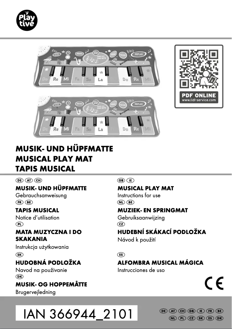 Imagen de la primera página del manual del dispositivo IAN 366944