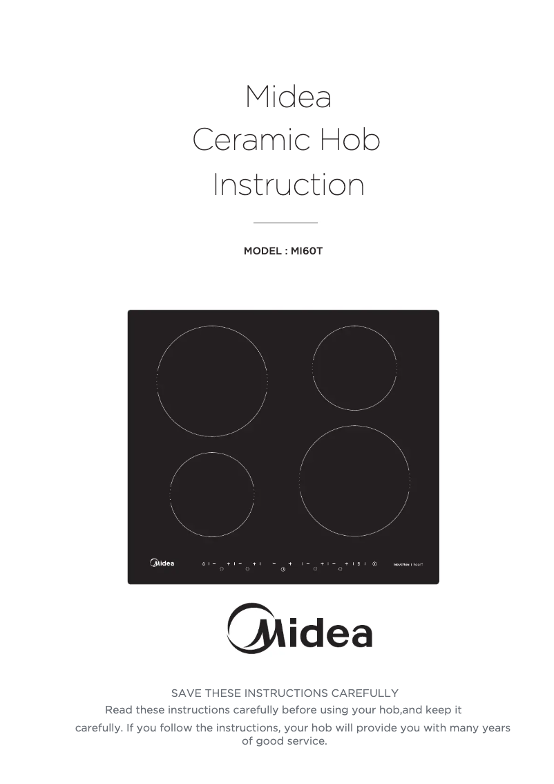 Image de la première page du manuel de l'appareil MI60T