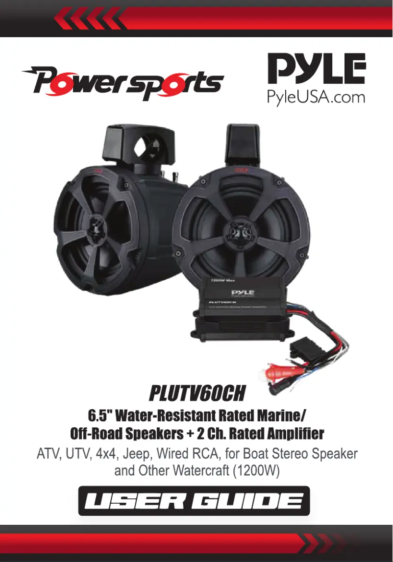 Image de la première page du manuel de l'appareil PLUTV60CH