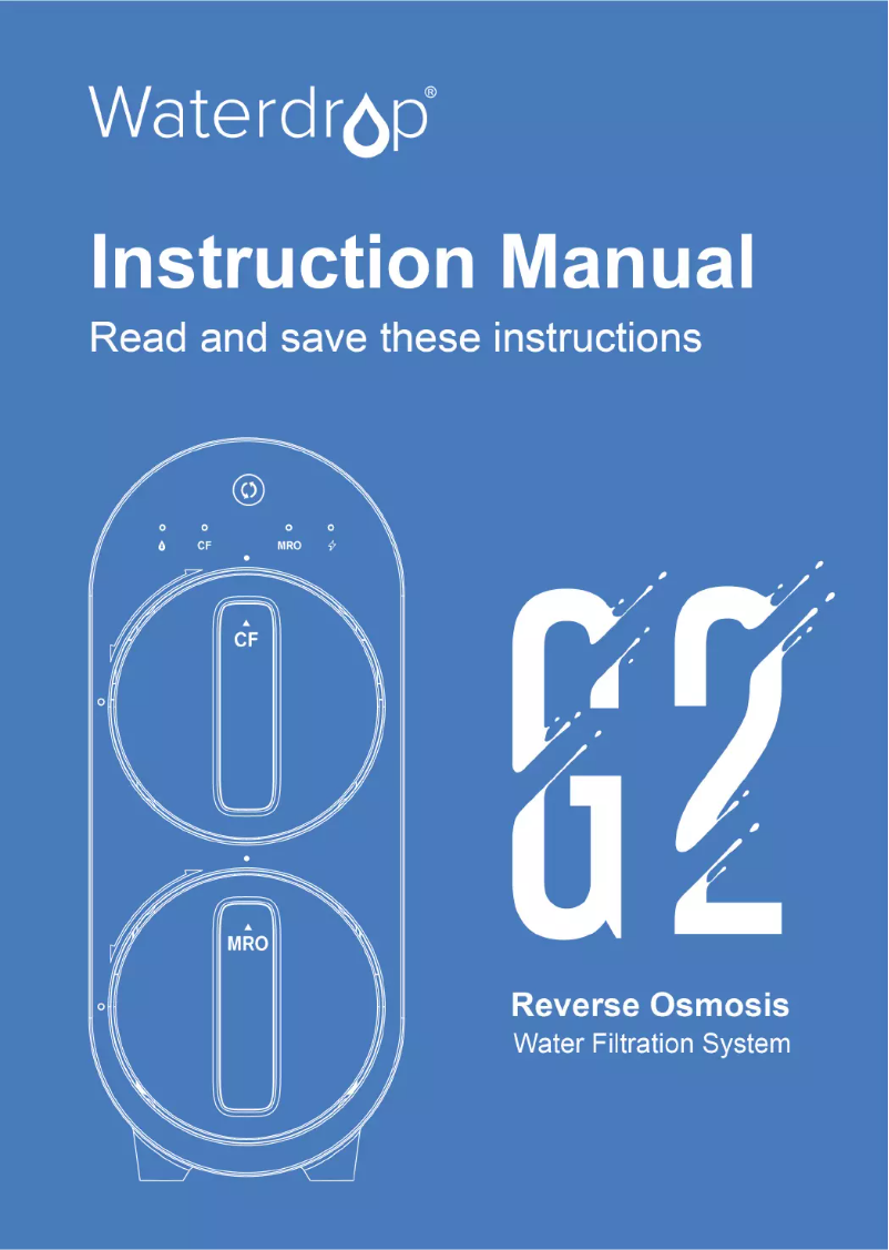 Página 1 del manual Manual de usuario Waterdrop WD-G2