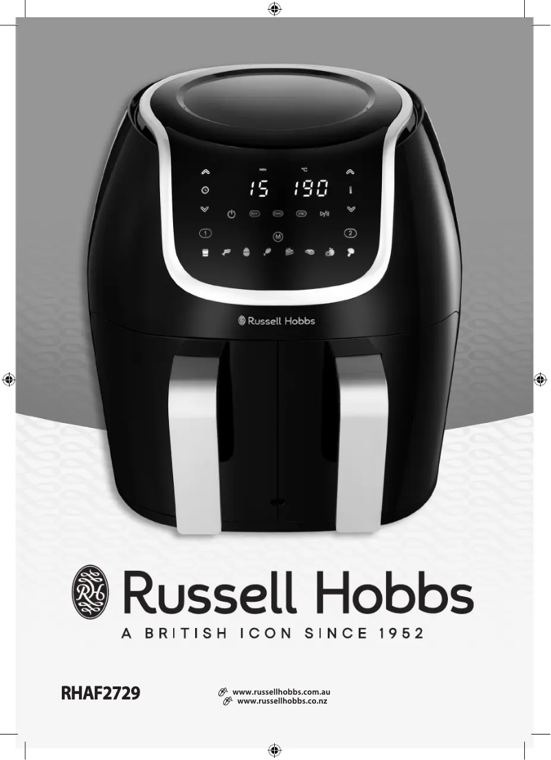 Page 1 de la notice Manuel utilisateur Russell Hobbs SatisFry Snappi RHAF2729
