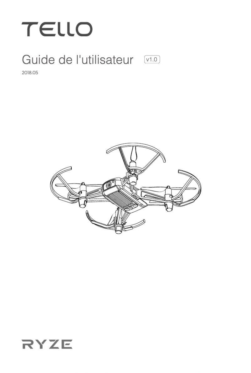 Página 1 del manual Manual de usuario DJI Ryze Tello