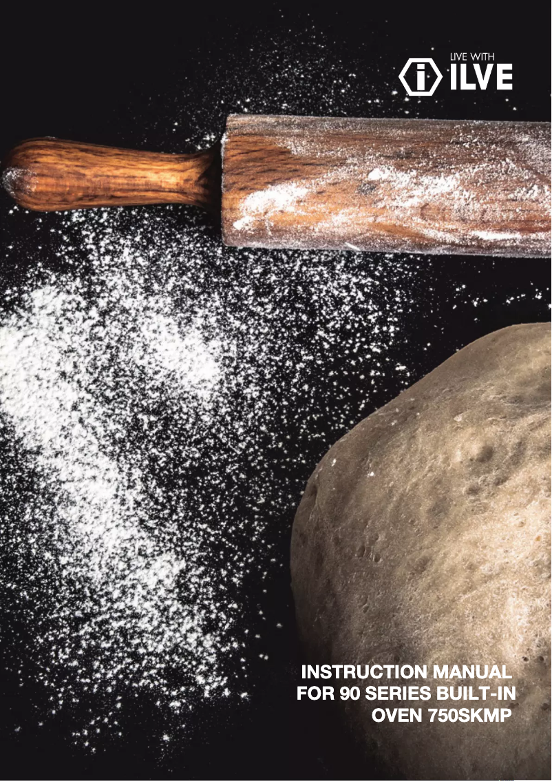 Page n°1 - Manuel utilisateur Ilve 750SKMP