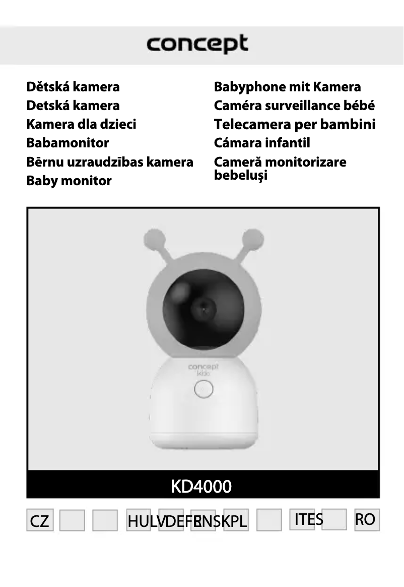 Page n°1 - Manuel utilisateur Concept KD4000