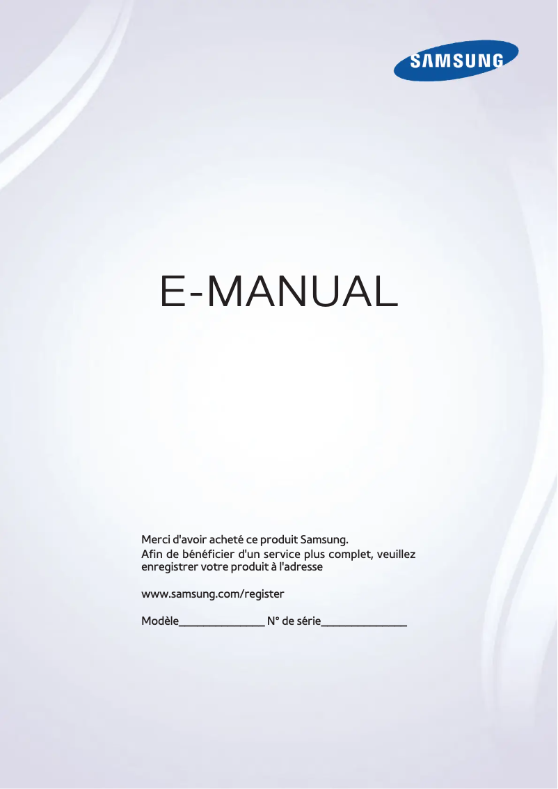 Page n°1 - Manuel utilisateur Samsung UA60JS7200R