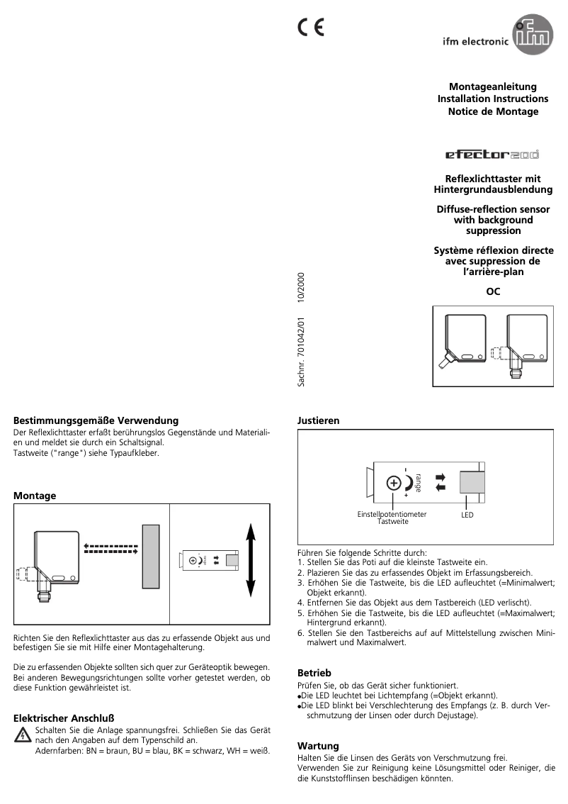 Página 1 del manual Manual de usuario IFM OC5229