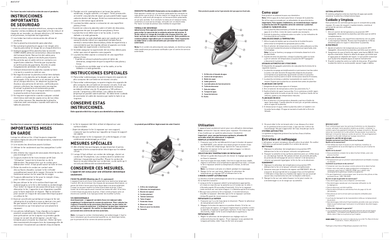 Image de la première page du manuel de l'appareil F67ED