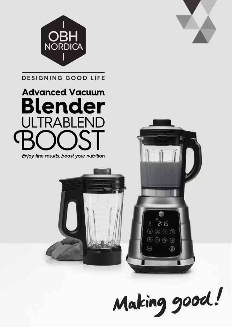 Image de la première page du manuel de l'appareil Ultrablend Boost LH985AS0