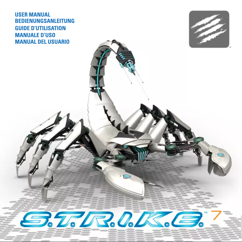 Image de la première page du manuel de l'appareil S.T.R.I.K.E. 7