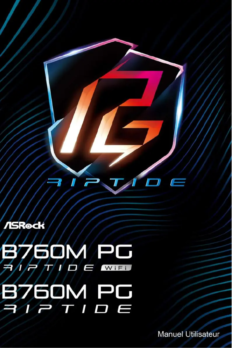 Página 1 del manual Manual de usuario Asrock B760M PG Riptide WiFi