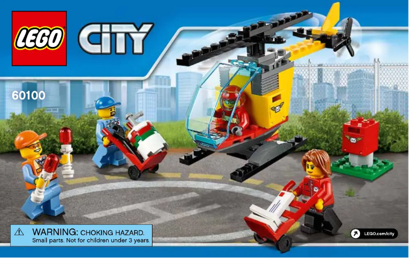 Page 1 de la notice Manuel utilisateur Lego City 60100