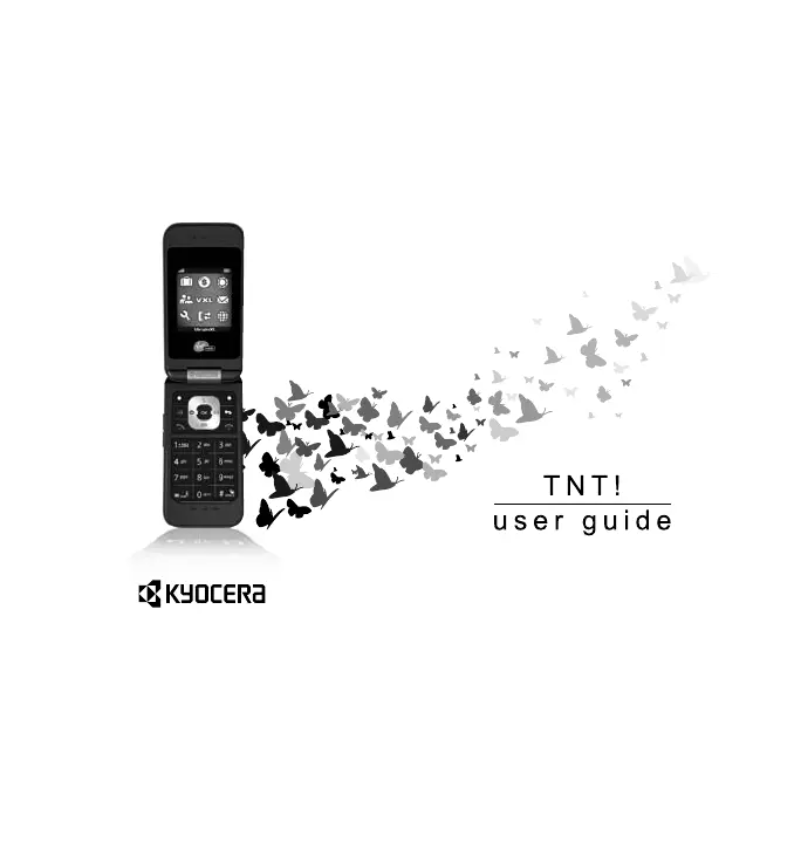 Image de la première page du manuel de l'appareil TNT