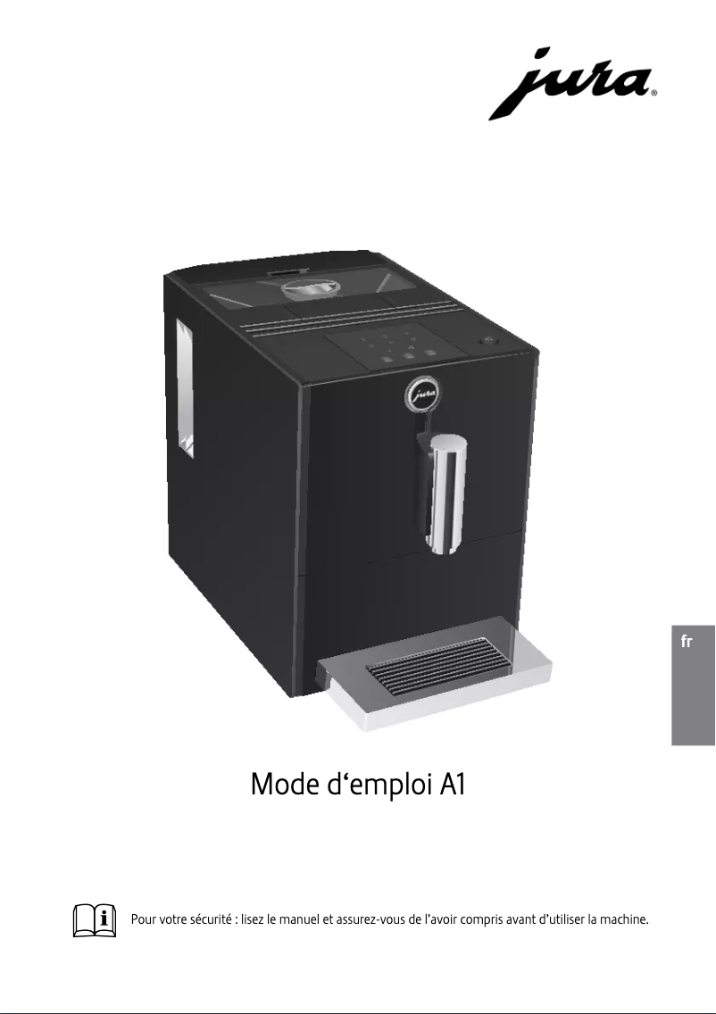 Image de la première page du manuel de l'appareil A1