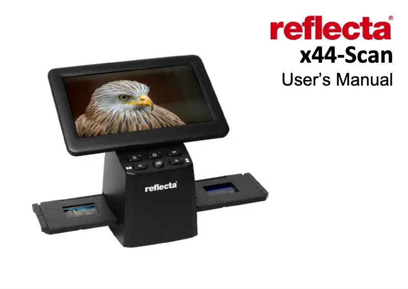 Page 1 de la notice Manuel utilisateur Reflecta x33-Scan