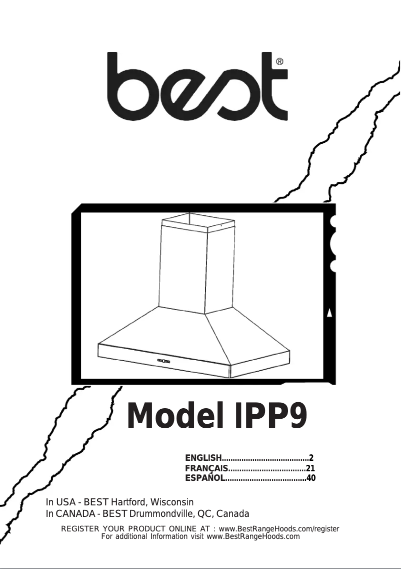 Page n°1 - Manuel utilisateur Best Colonne IPP9E42SB