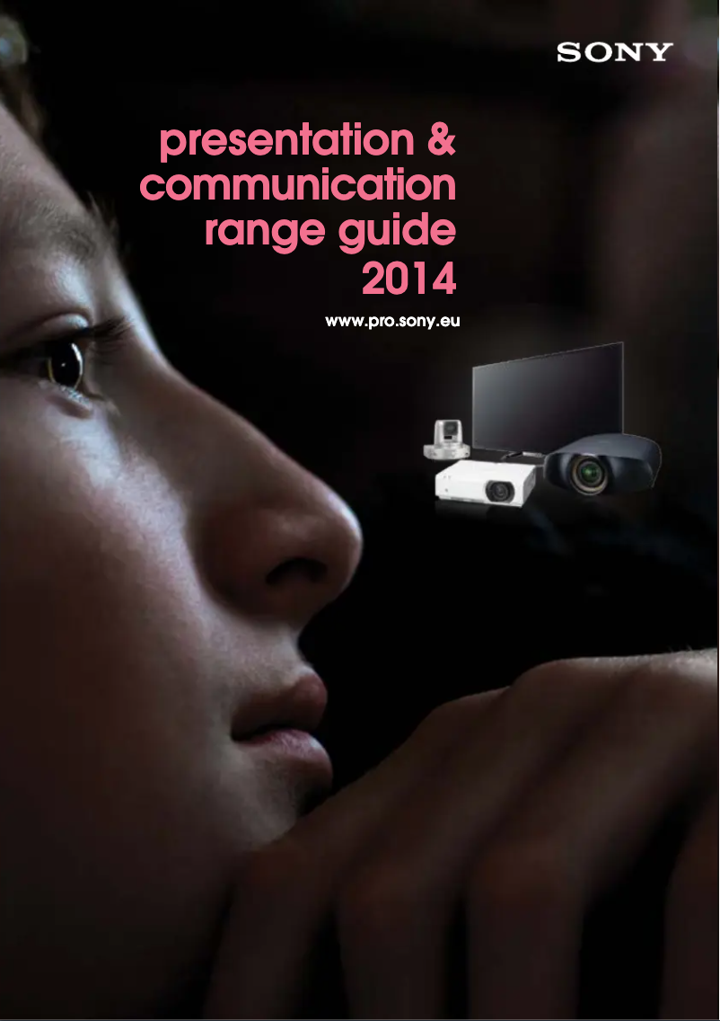 Page 1 de la notice Manuel utilisateur Sony FWD-40W600P