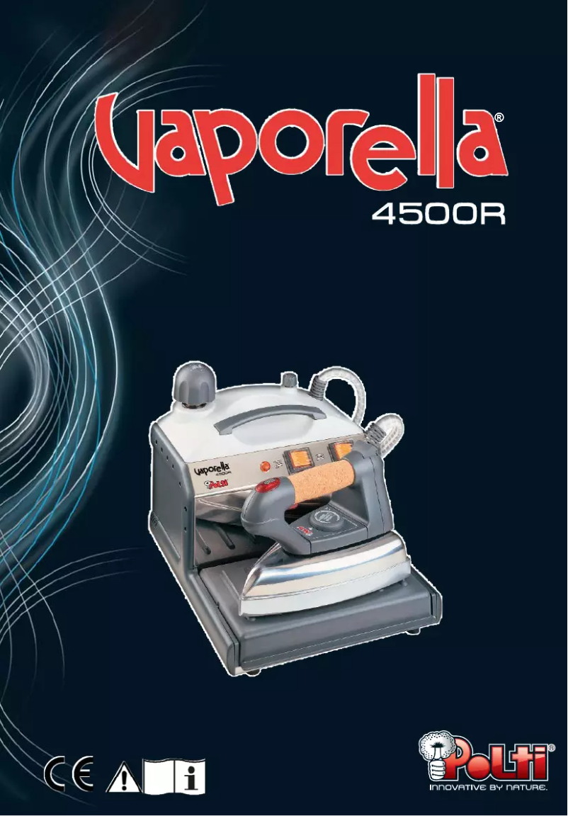 Página 1 del manual Manual de usuario Polti Vaporella 4500R