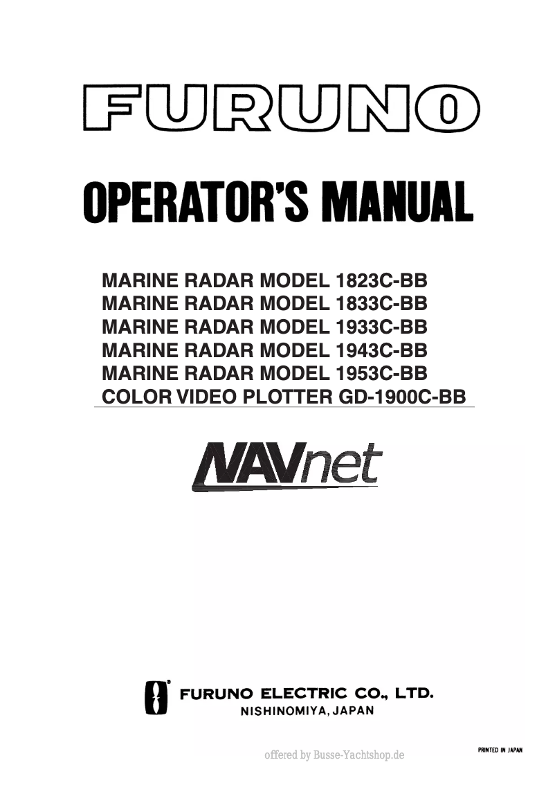 Imagen de la primera página del manual del dispositivo GD-1900C-BB