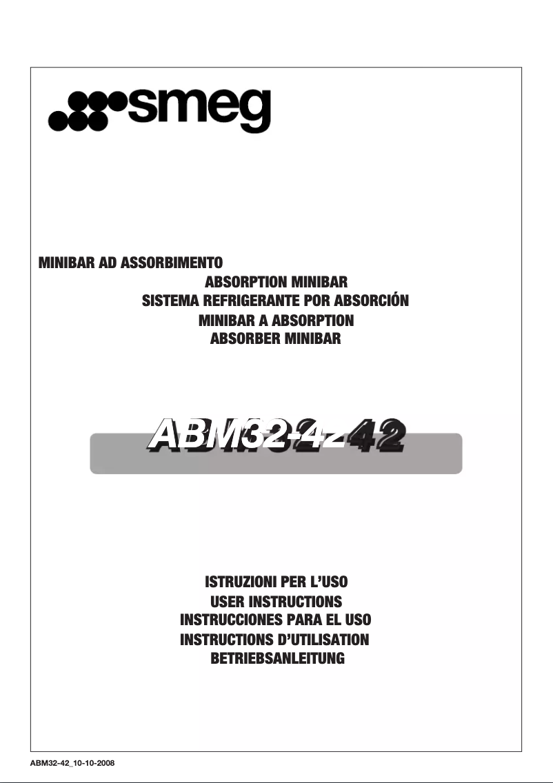 Image de la première page du manuel de l'appareil BM42FSN