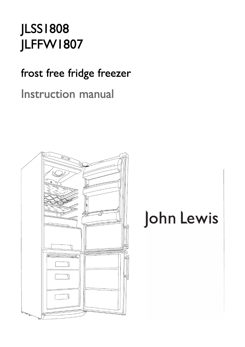 Página 1 del manual Manual de usuario John Lewis JLSS 1808