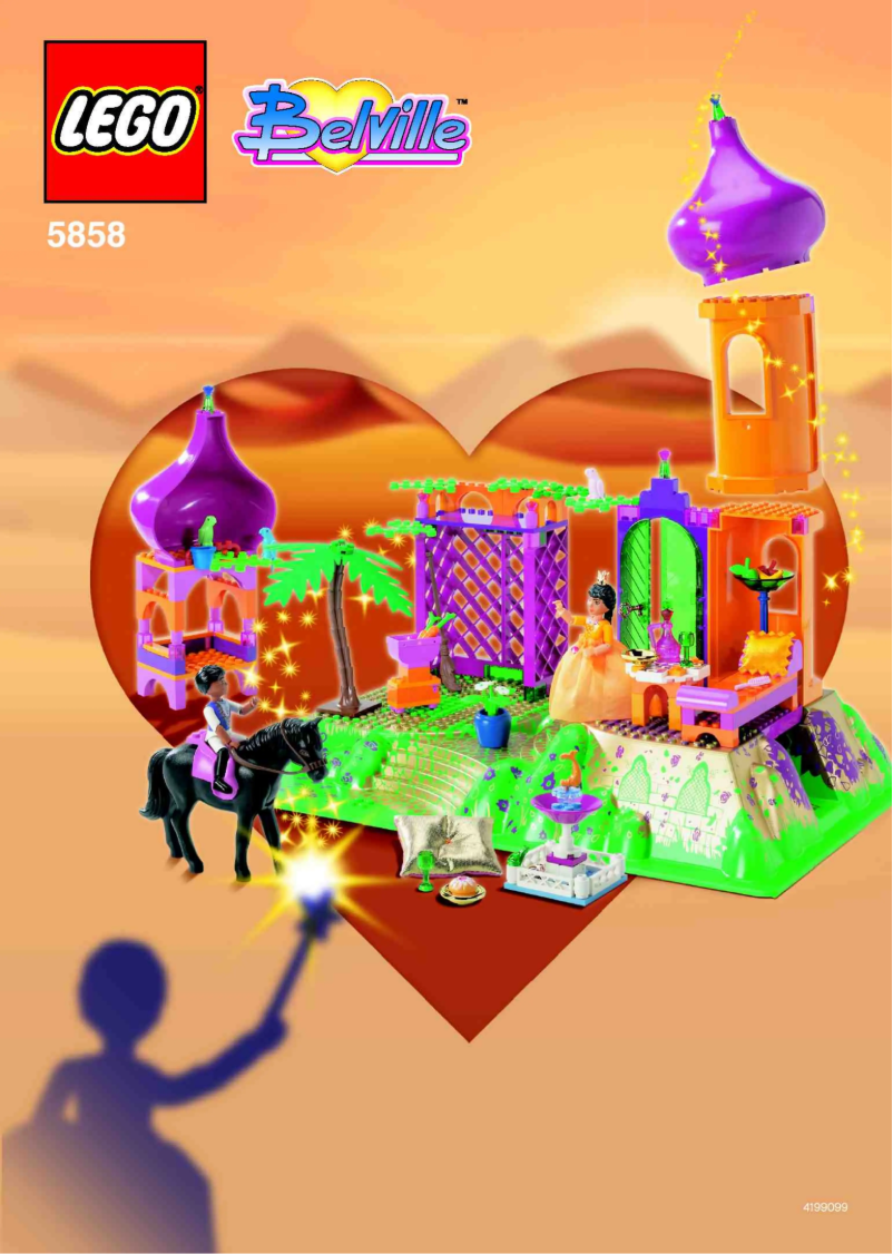 Page n°1 - Manuel utilisateur Lego The Golden Palace