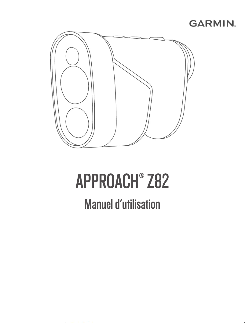 Image de la première page du manuel de l'appareil Approach Z82