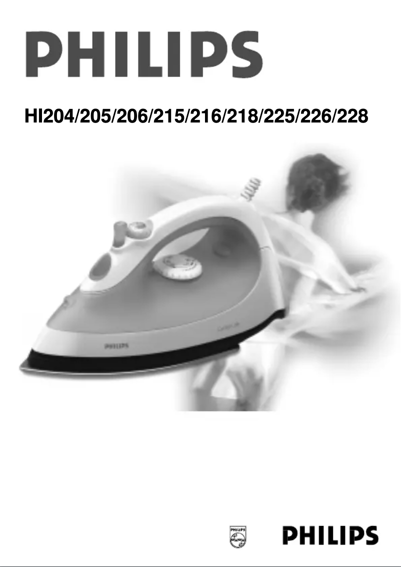 Page n°1 - Manuel utilisateur Philips HI 218