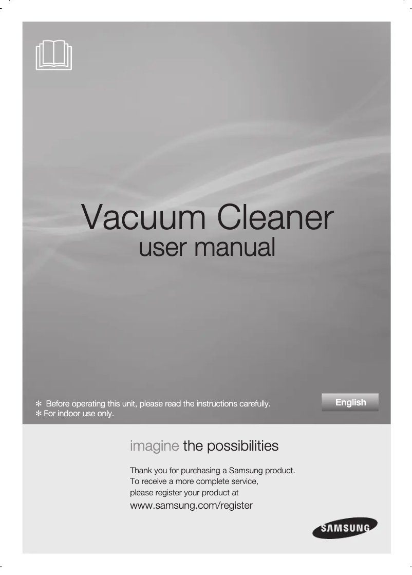 Page n°1 - Manuel utilisateur Samsung SC8790