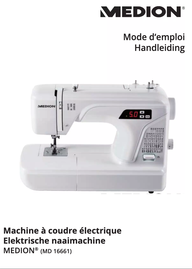 Page 1 de la notice Manuel utilisateur Medion MD 16661