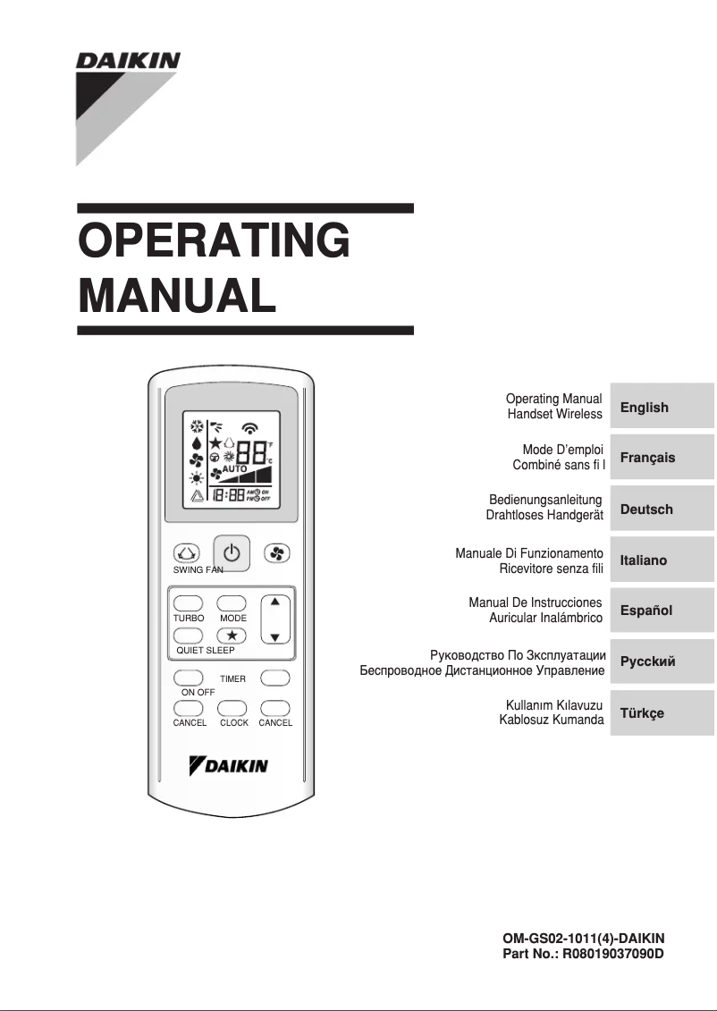 Image de la première page du manuel de l'appareil RXB35C2V1B