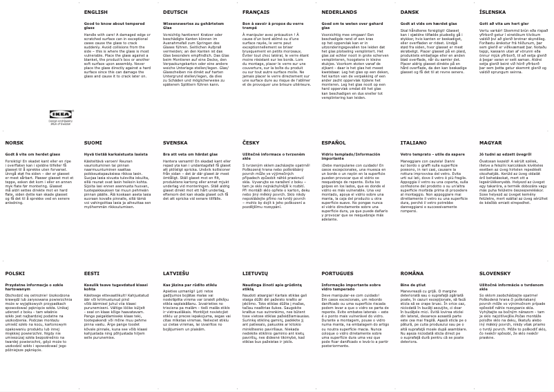 Image de la première page du manuel de l'appareil MALMSTA