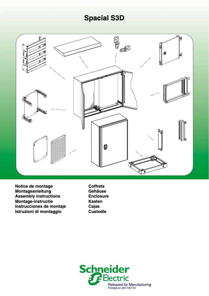 Page n°1 - Manuel utilisateur Schneider NSYS3D4420P