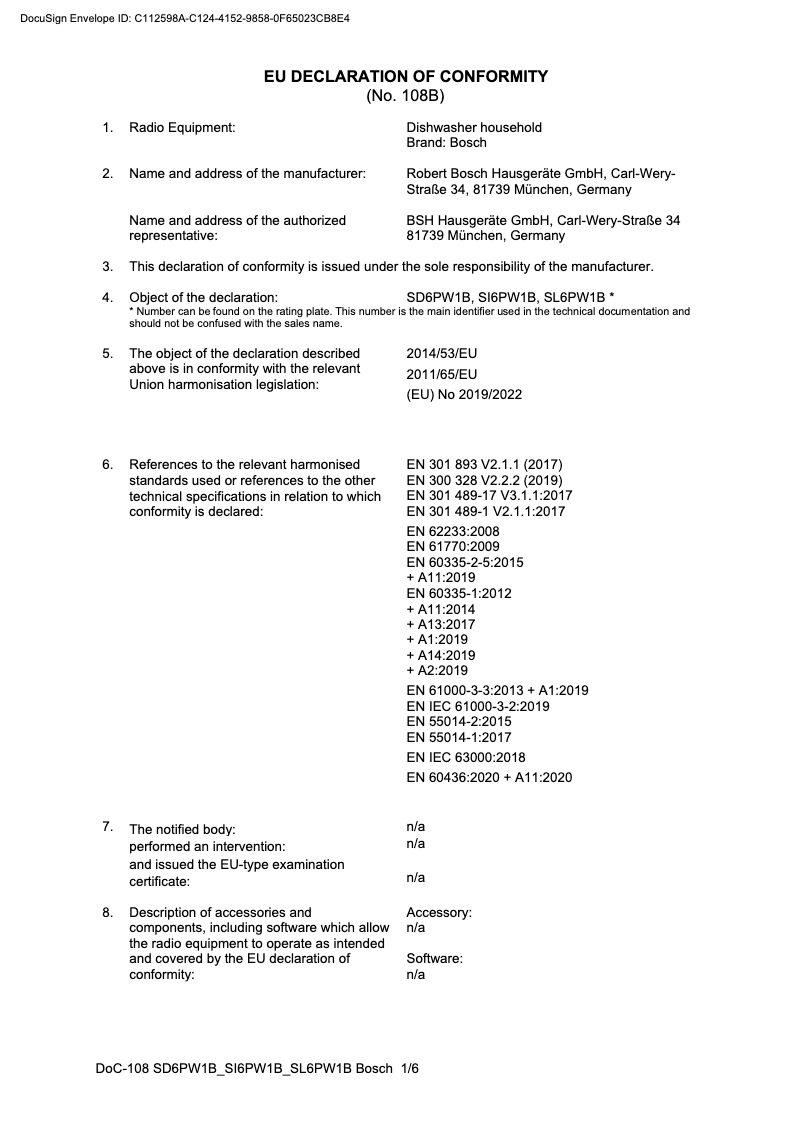 Page n°1 - Mode d'emploi Bosch Serie 2 SMS2ITI11E