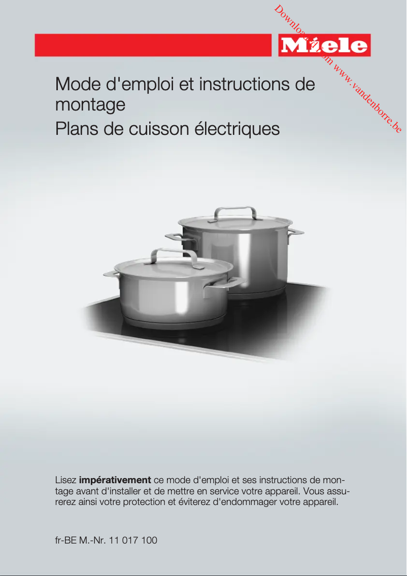 Image de la première page du manuel de l'appareil KM 6520 FR