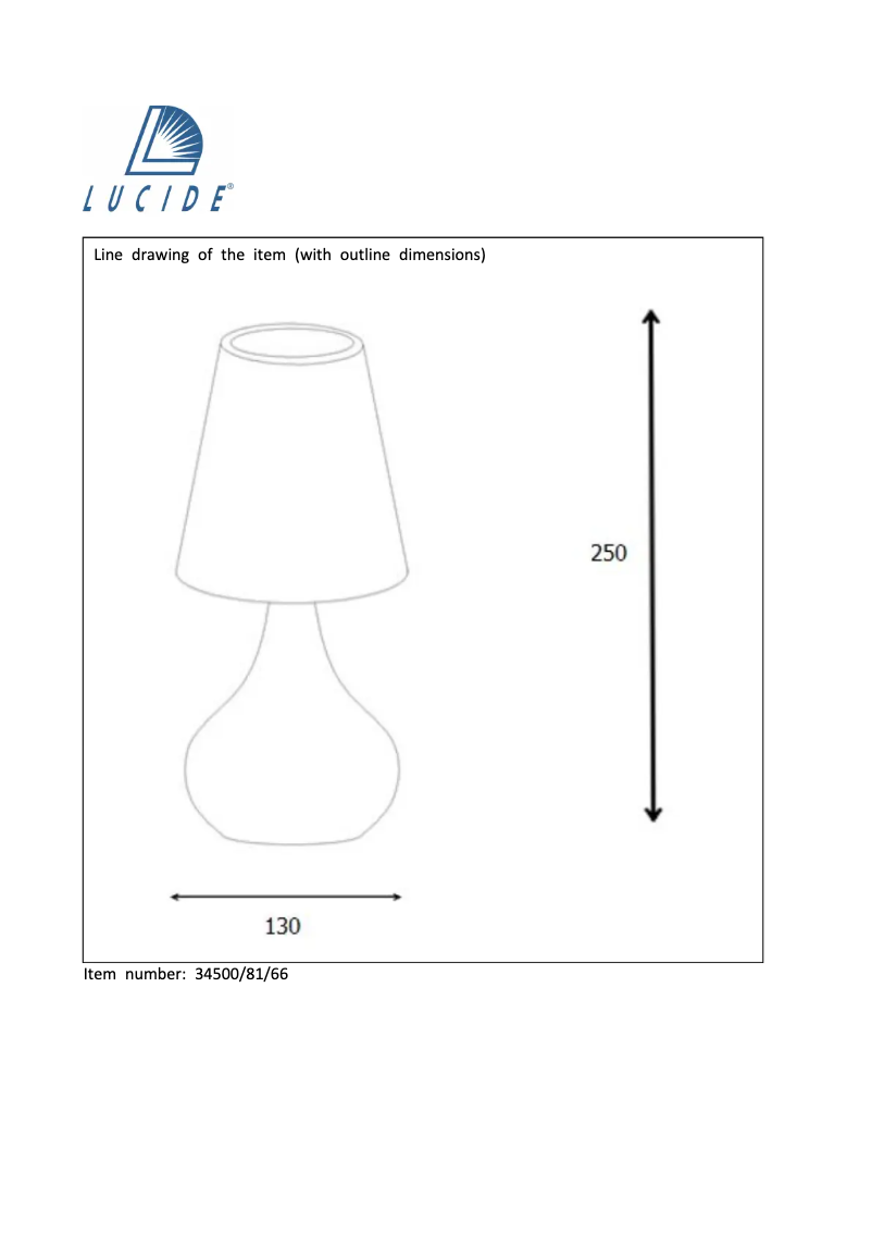 Image de la première page du manuel de l'appareil Isla 34500/81/66