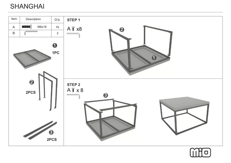 Página 1 del manual Manual de usuario Mio Shanghai