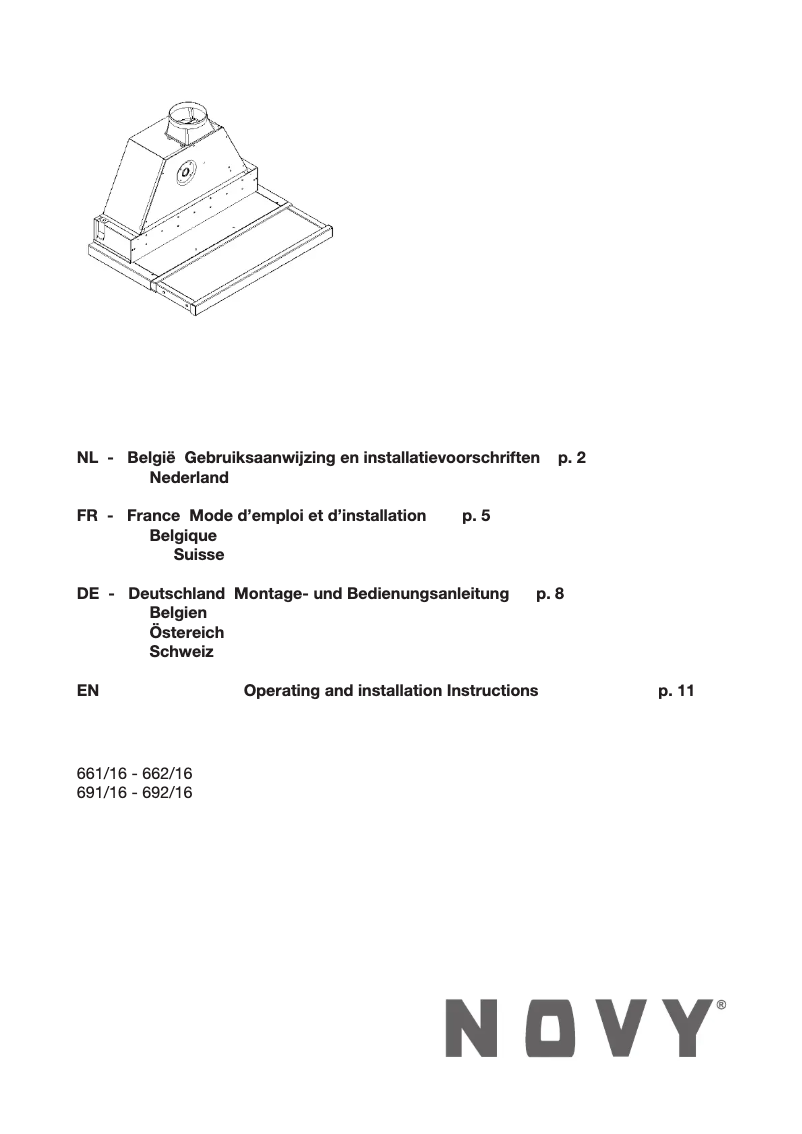 Image de la première page du manuel de l'appareil 692