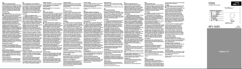 Página 1 del manual Manual de usuario Speed-Link Ferus