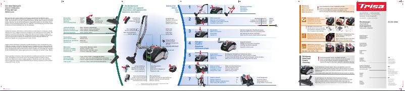 Page 1 de la notice Manuel utilisateur Trisa EcoPower