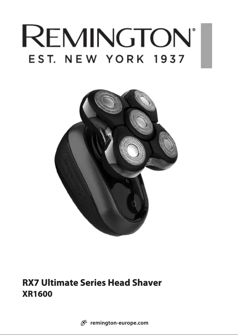 Page 1 de la notice Manuel utilisateur Remington RX7 Ultimate XR1600