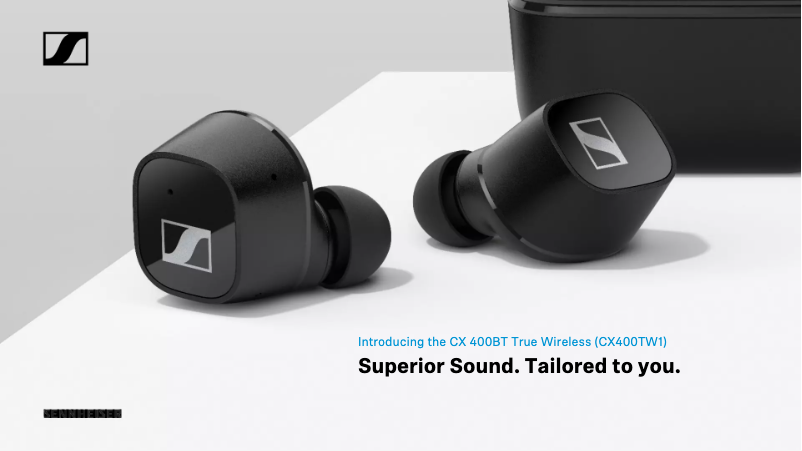 Image de la première page du manuel de l'appareil CX 400BT