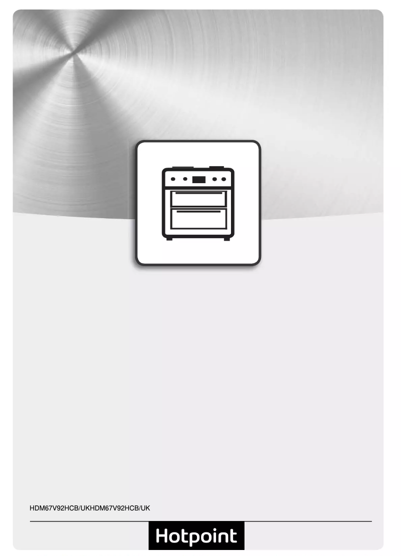 Page 1 de la notice Instructions / montage Hotpoint HDM67V92HCB/UK